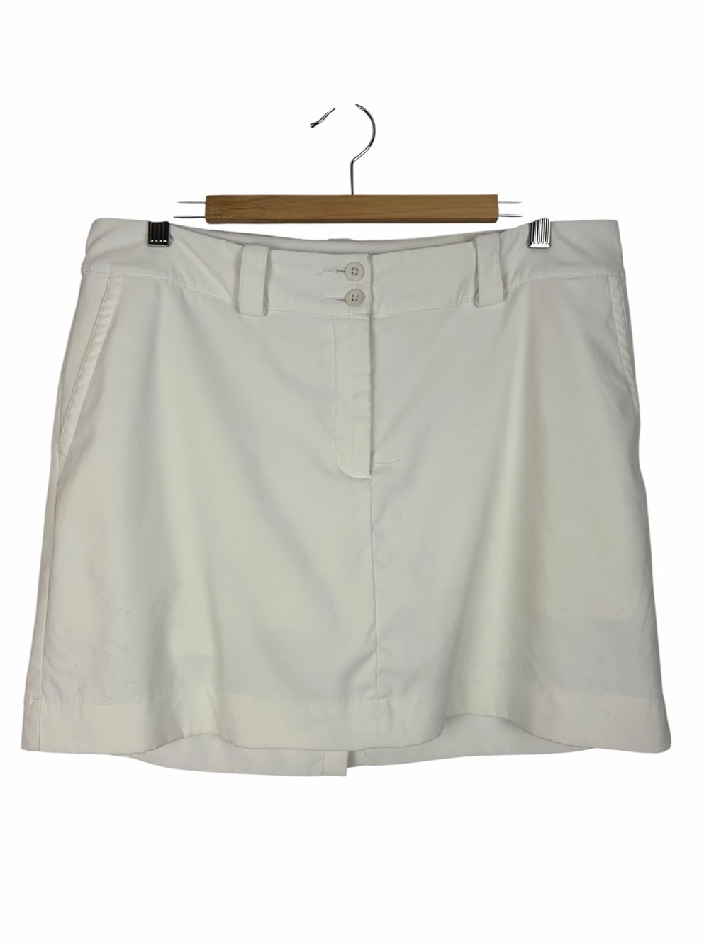 Nike Golf Tour Performance Dri-FIT White Skort Size 12 Golf Tennis Athletic